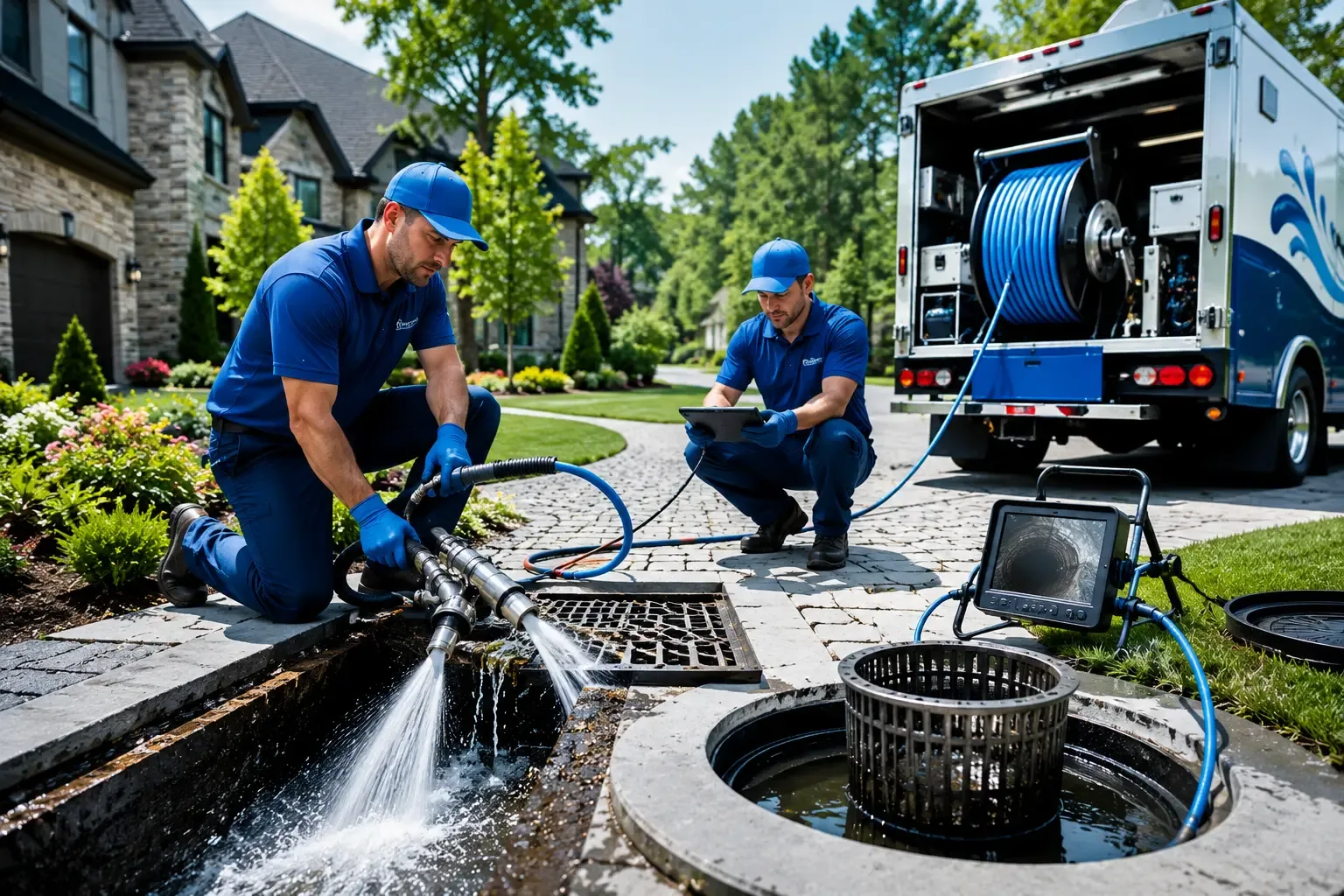 Local outdoor drain cleaning professionals in Flushing, OH