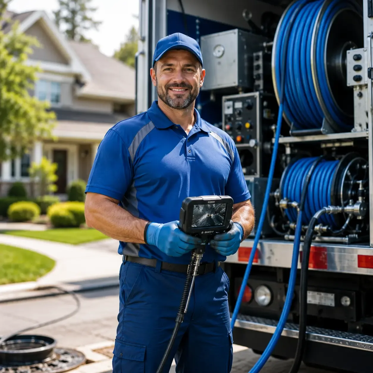 Local outdoor drain cleaning specialists in Flushing, OH